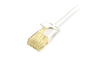 Equip Cat.6A U/UTP Slim Patch Cable, 3.0m, White
