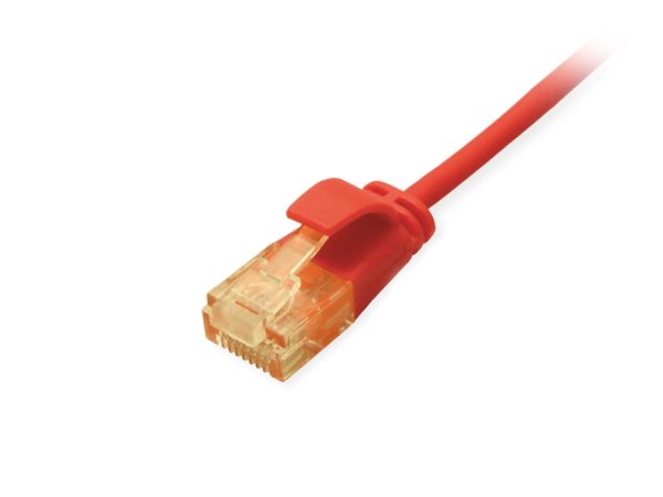 Equip Cat.6A U/UTP Slim Patch Cable, 3.0m, Red