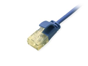 Equip Cat.6A U/UTP Slim Patch Cable, 2.0m, Blue