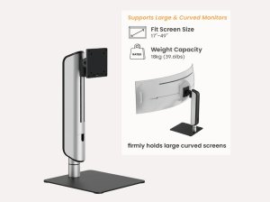 Equip 650129 TV mount/stand 124.5 cm (49") Silver