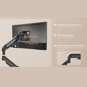 Equip 17"-32" Monitor Desk Mount