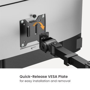 Equip 17"-49" Heavy -Duty Articulating Monitor Desk Mount