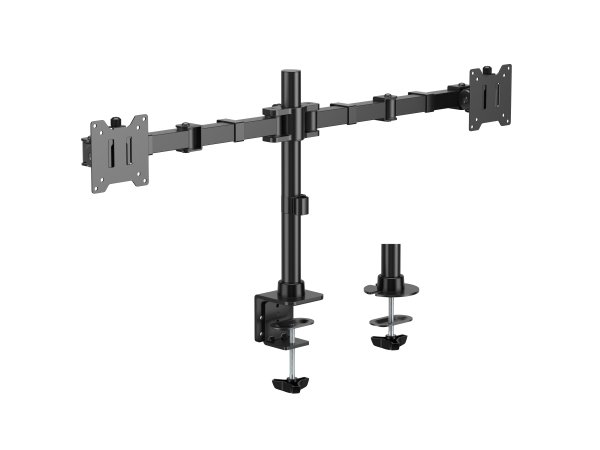 Equip 17"-35" Heavy-Duty Dual Monitor Desk Mount