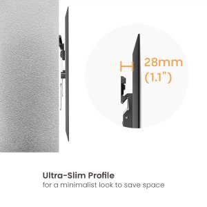 Equip 37"-86" No Drilling TV Wall Mount Bracket