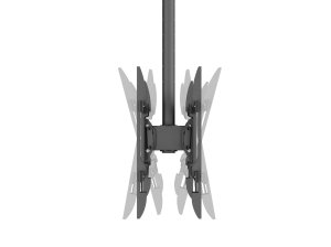 Equip 43"-86" Back to Back Dual Screen Ceiling Mount