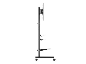 Equip 50"-90" Mobile TV Trolley with Pegboard Shelf