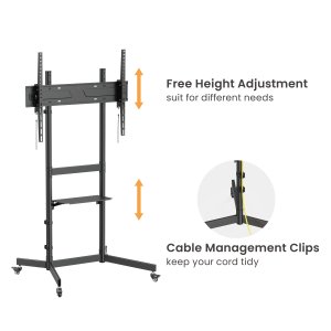 Equip 55"-100" Economy TV Trolley