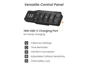 Equip ERGO Electric Sit-Stand Desk Frame, Grey