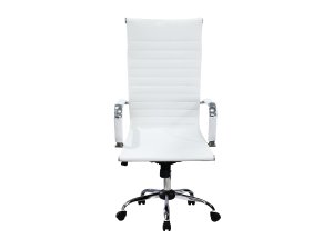 Equip Office Chair, Ribbed Upholstery, High-Back, White