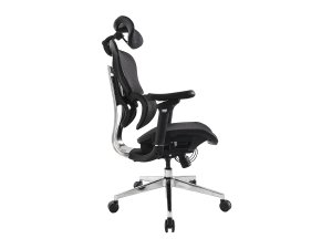 Equip Ergonomic Premium Office Chair with Headrest and Armrests, Black