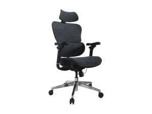 Equip Ergonomic Premium Office Chair with Headrest and Armrests, Blue Black
