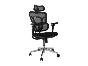 Equip Ergonomic Office Chair with Headrest and Armrests, Black