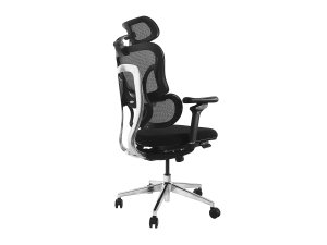 Equip Ergonomic Office Chair with Headrest and Armrests, Black