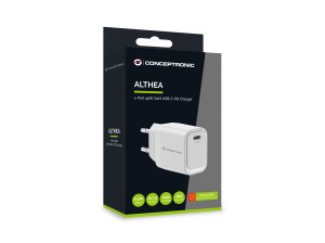 Conceptronic ALTHEA19W45 1-Port 45W GaN USB-C PD Charger, PPS, PD 3.0