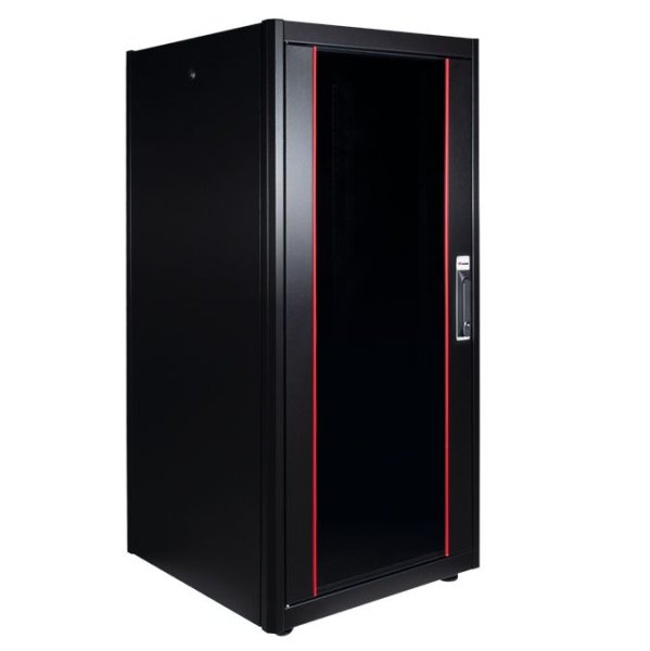 Equip Basic Flex 19' Cabinet, 22U, 600X600MM, RAL9005 Black