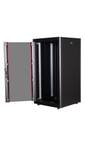 Equip Basic Flex 19' Cabinet, 22U, 600X600MM, RAL9005 Black