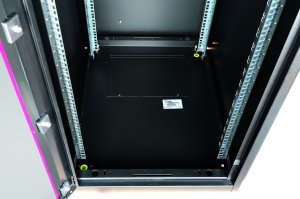 Equip Basic Flex 19' Cabinet, 22U, 600X800MM, RAL9005 Black