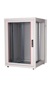 Equip Basic Flex 19' Cabinet, 22U, 800X800MM, RAL7035 Grey