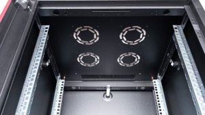 Equip Basic Flex 19' Cabinet, 26U, 600X600MM, RAL9005 Black