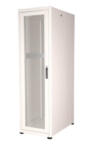 Equip Basic Flex 19' Cabinet, 42U, 600X1000MM, Perforated Front Door, RAL7035 Grey