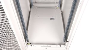 Equip Basic Flex 19' Cabinet, 42U, 600X1000MM, Perforated Front Door, RAL7035 Grey