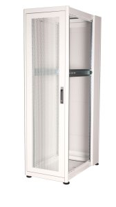 Equip Basic Flex 19' Cabinet, 42U, 600X1000MM, Perforated Front Door, RAL7035 Grey