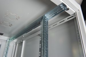 Equip Basic Flex 19' Cabinet, 42U, 800X1000MM, Perforated Front Door, RAL7035 Grey