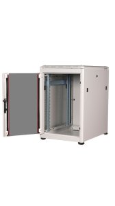 Equip Dynamic Flex 19' Cabinet, 16U, 600X800MM, RAL7035 Grey