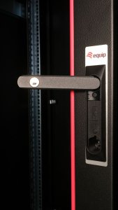 Equip Dynamic Flex 19' Cabinet, 22U, 600X600MM, RAL9005 Black