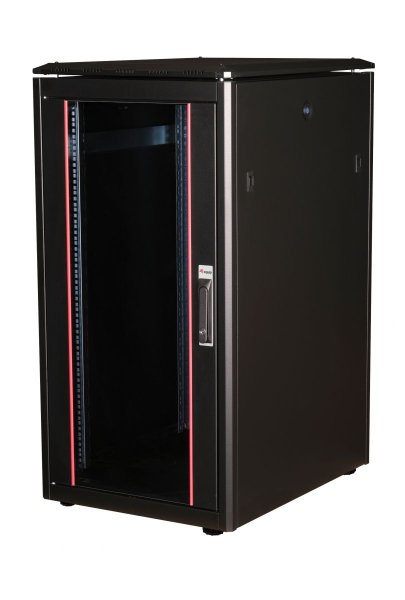 Equip Dynamic Flex 19' Cabinet, 22U, 600X800MM, RAL9005 Black