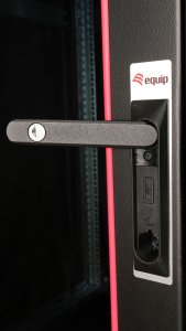 Equip Dynamic Flex 19' Cabinet, 22U, 800X800MM, RAL9005 Black