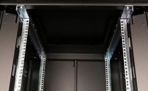 Equip Dynamic Flex 19' Cabinet, 22U, 800X800MM, RAL9005 Black