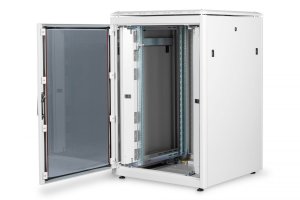 Equip Dynamic Flex 19' Cabinet, 22U, 800X800MM, RAL7035 Grey