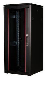 Equip Dynamic Flex 19' Cabinet, 26U, 600X600MM, RAL9005 Black