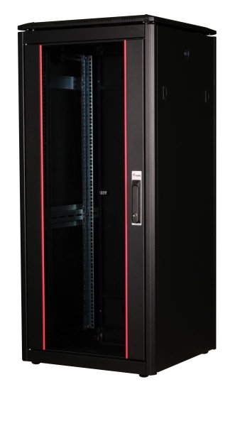 Equip Dynamic Flex 19' Cabinet, 26U, 600X600MM, RAL9005 Black