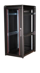 Equip Dynamic Flex 19' Cabinet, 26U, 600X800MM, RAL9005 Black