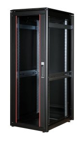 Equip Dynamic Flex 19' Cabinet, 32U, 600X800MM, RAL9005 Black