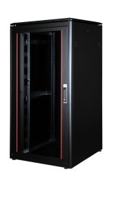 Equip Dynamic Flex 19' Cabinet, 32U, 800X800MM, RAL9005 Black