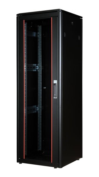 Equip Dynamic Flex 19' Cabinet, 36U, 600X600MM, RAL9005 Black