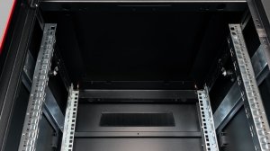 Equip Dynamic Flex 19' Cabinet, 36U, 600X600MM, RAL9005 Black