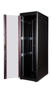 Equip Dynamic Flex 19' Cabinet, 42U, 600X1000MM, RAL9005 Black