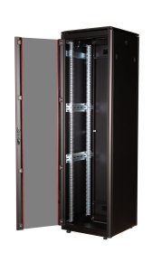 Equip Dynamic Flex 19' Cabinet, 42U, 600X600MM, RAL9005 Black