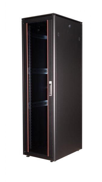 Equip Dynamic Flex 19' Cabinet, 42U, 600X800MM, RAL9005 Black