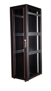 Equip Dynamic Flex 19' Cabinet, 42U, 600X800MM, RAL9005 Black
