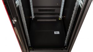 Equip Dynamic Flex 19' Cabinet, 42U, 600X800MM, RAL9005 Black