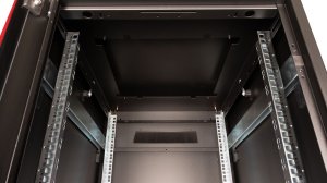 Equip Dynamic Flex 19' Cabinet, 42U, 600X800MM, RAL9005 Black