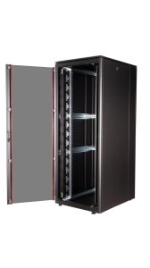 Equip Dynamic Flex 19' Cabinet, 42U, 800X1000MM, RAL9005 Black