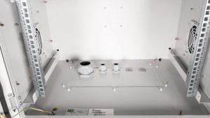 Equip Safe Outdoor 19' Cabinet, 07U, 600X450MM, RAL7035 Grey