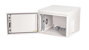 Equip Safe Outdoor 19' Cabinet, 07U, 600X600MM, RAL7035 Grey