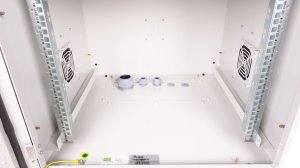 Equip Safe Outdoor 19' Cabinet, 09U, 600X600MM, RAL7035 Grey